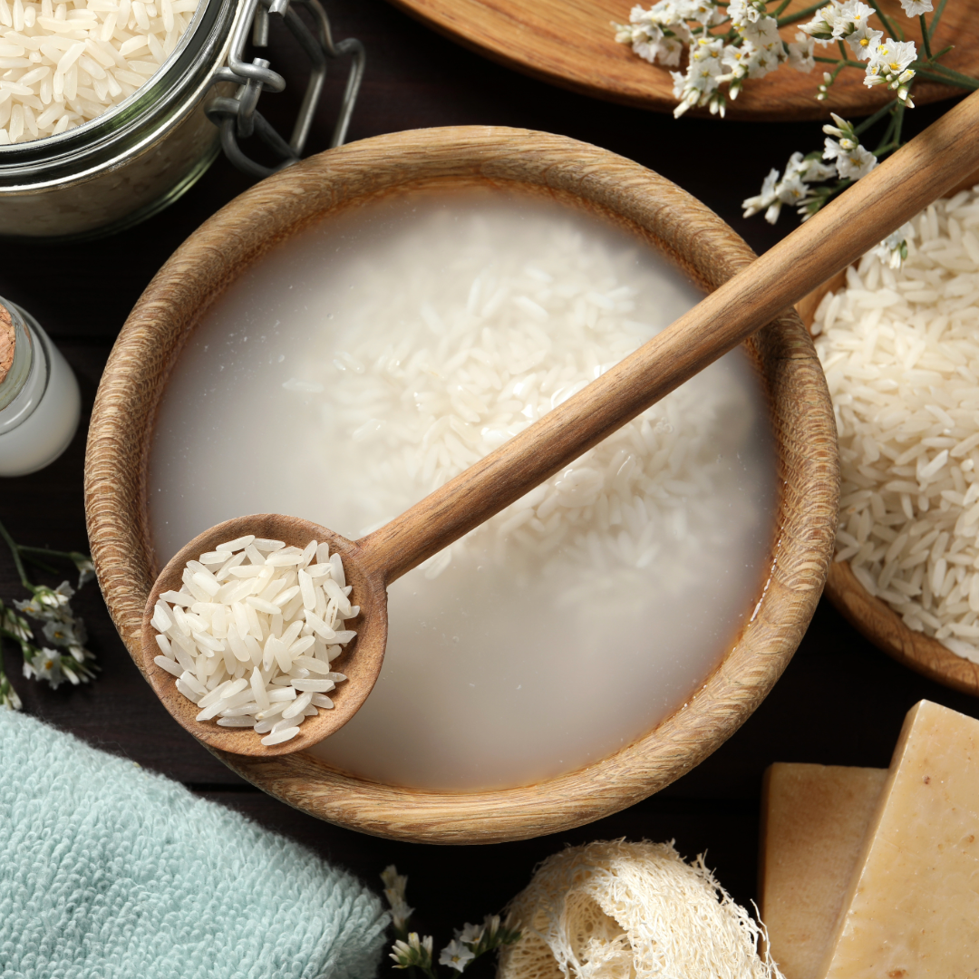 Bowl of Rice water
