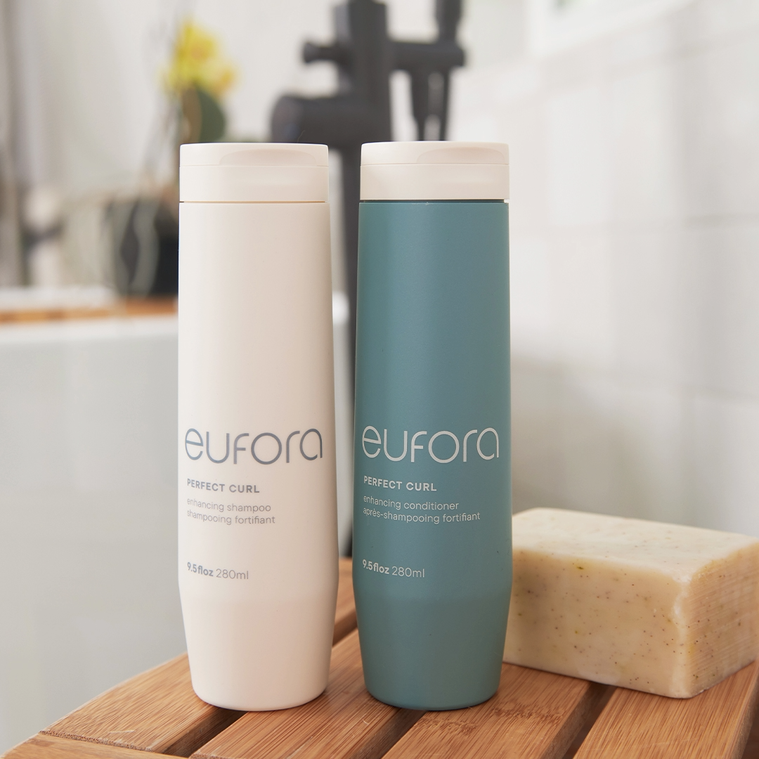 Shampoo conditioner and wide-tooth comb flat lay - hair care basics simplified - Wicked Hues New Orleans